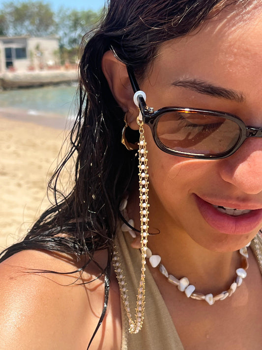 sunrise sun-/ eyeglass chain