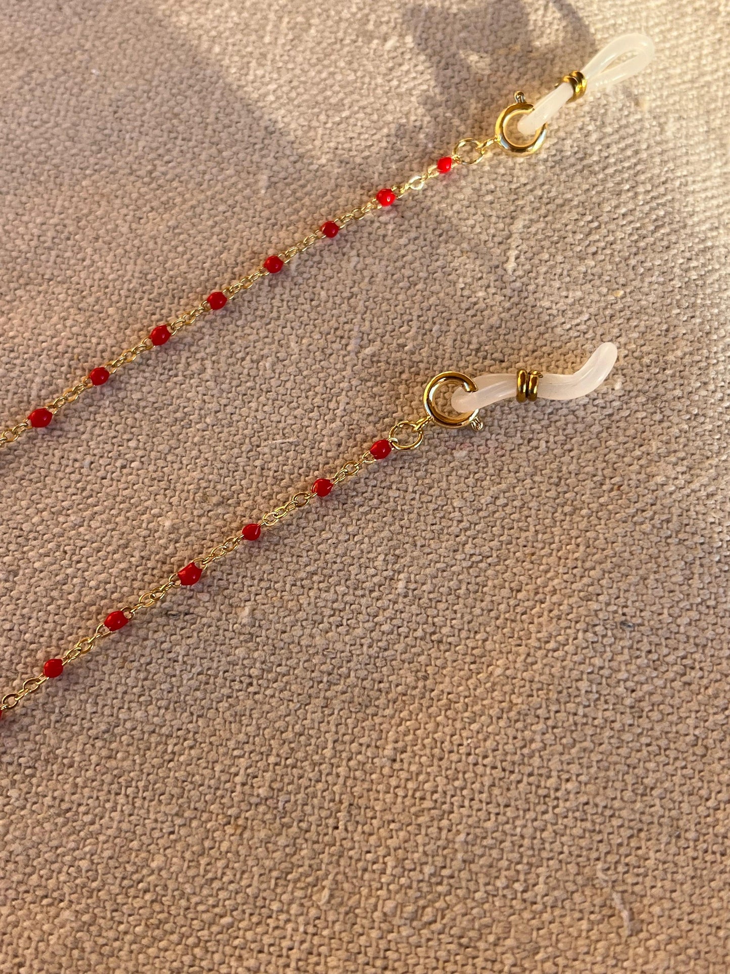 cherries sun-/ eyeglass chain