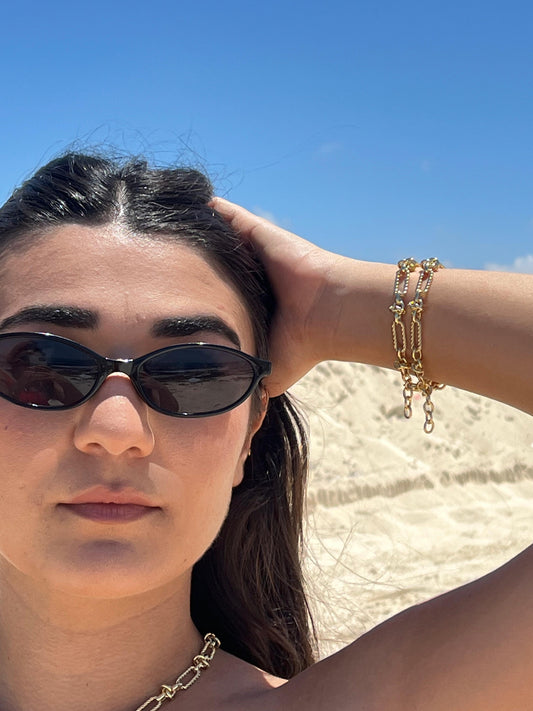 golden hour bracelet